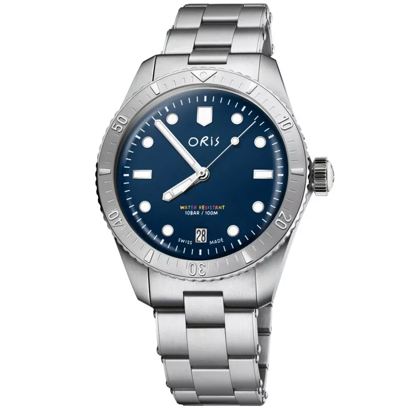 Oris Diver LFP Limited Edition 38mm Men's Watch 01 733 7771 4085-Set