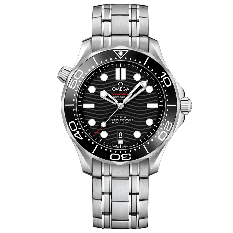 Omega Seamaster Diver 300M 42mm Black Dial Men's Watch 210.30.42.20.01.001