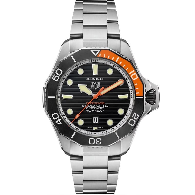 Tag Heuer Aquaracer Professional 1000 Superdiver 45mm Men's Watch WBP5A8A.BF0619