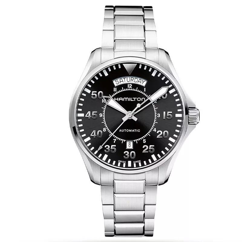 Hamilton Khaki Aviation Pilot Day Date Auto 42mm H64615135