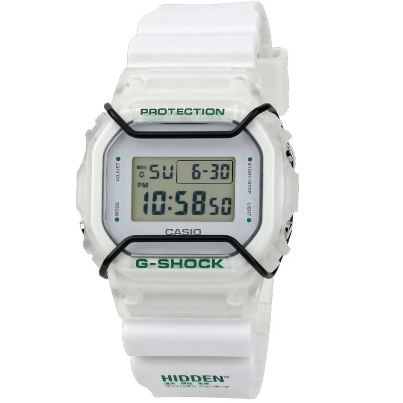 G-Shock Digital 5600 Series 43.8mm White-Digital Dial Men's Watch DW5600HDN257