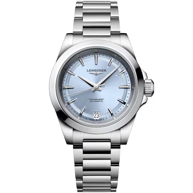 Longines Conquest Blue 34mm Automatic Women's Watch L34304926