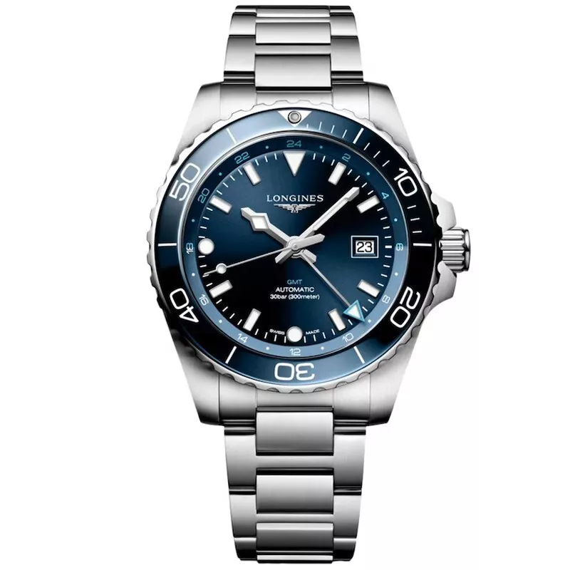 Longines Hydroconquest GMT Automatic 43mm Men's Watch L38904966