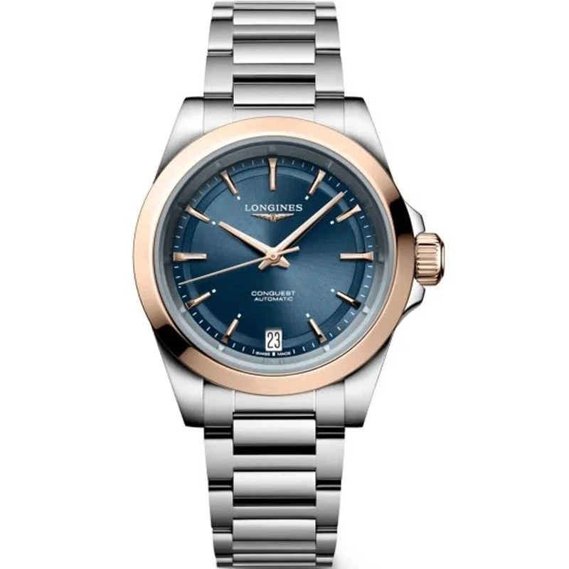 Longines Conquest Auto 34mm Blue Dial Women's Watch L34305926