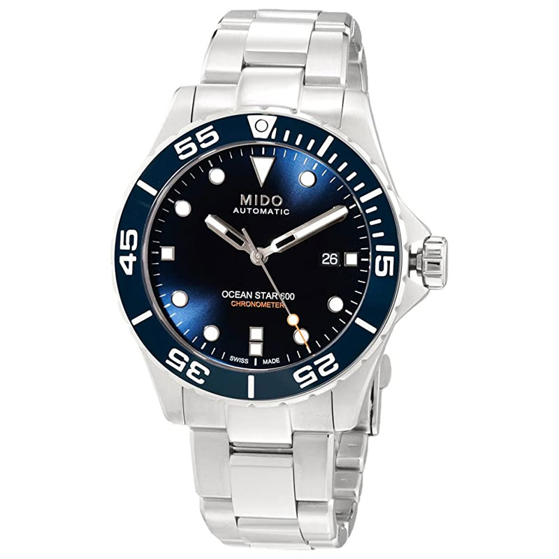 Ocean Star 600 Chronometer Blue Dial Men's Watch M0266081104101