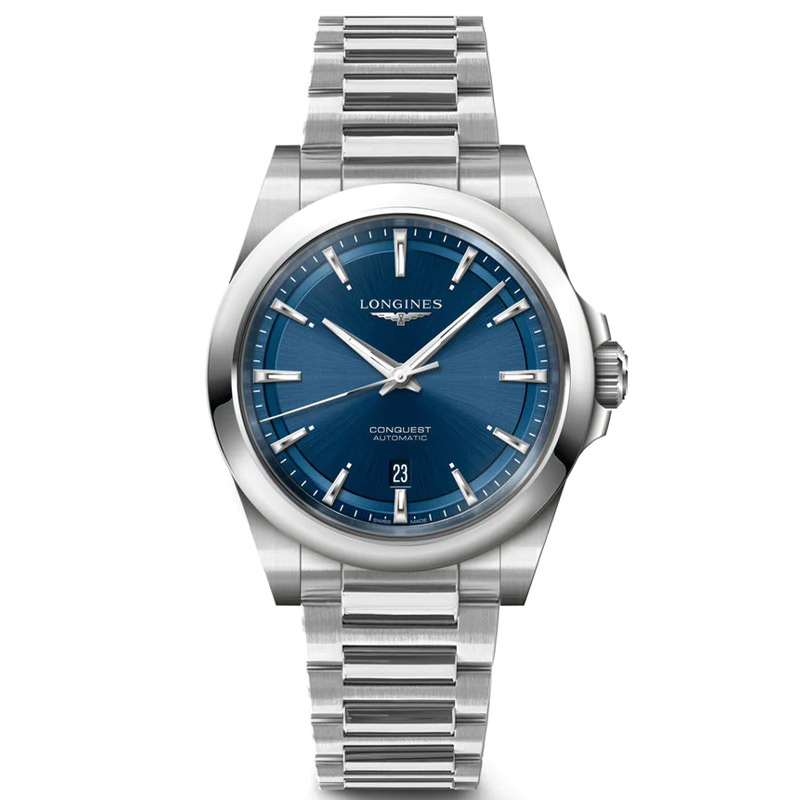 Longines Conquest 2023 41mm Blue Dial Steel Men's Watch L38304926