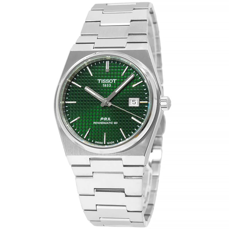 Tissot PRX Powermatic 80 Steel Black Dial Men's Watch T137.407.11.091.00 T1374071109100
