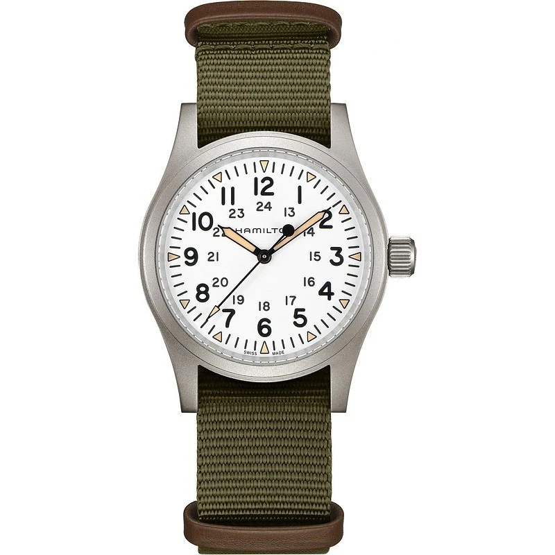 Hamilton Khaki Field Mechanical 38mm White H69439411