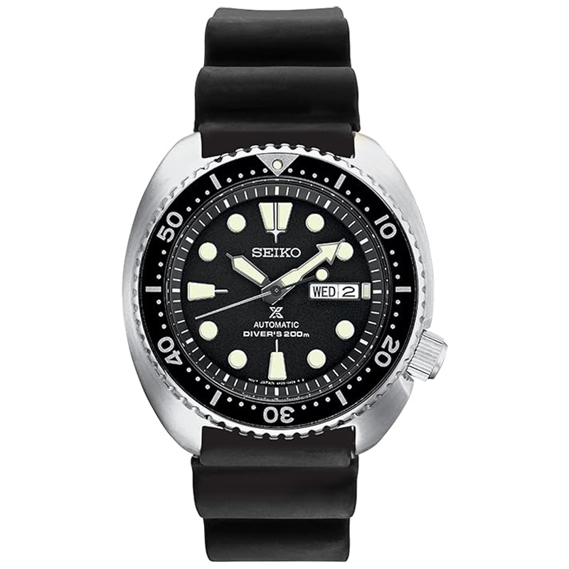 Seiko Prospex Auto Diver 45mm Black Dial Men's Watch SRPE93