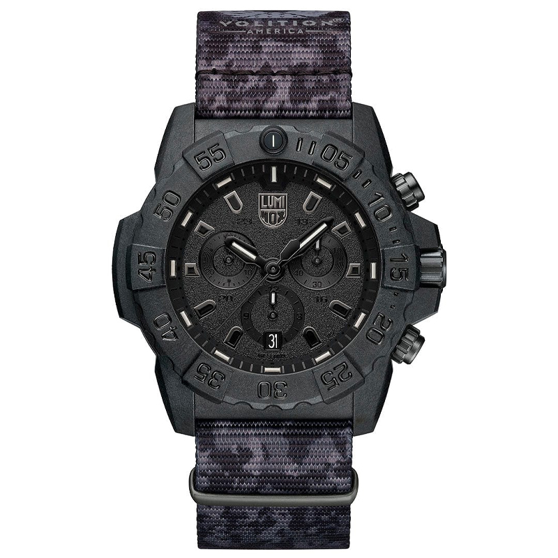 Luminox X Volition Navy SEAL CHRONO Black-In-Black Men's Watch XS.3581.BO.VOL