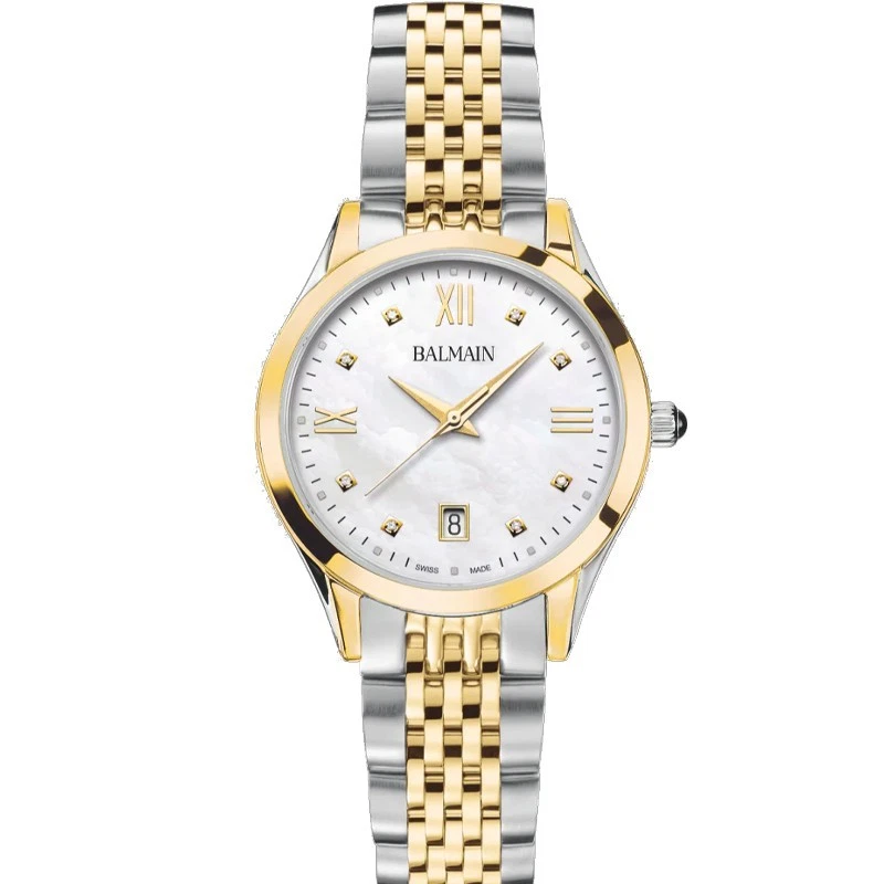 Balmain Classic R 34mm White Mother of Pearl Dial Women's Watch B43123182U