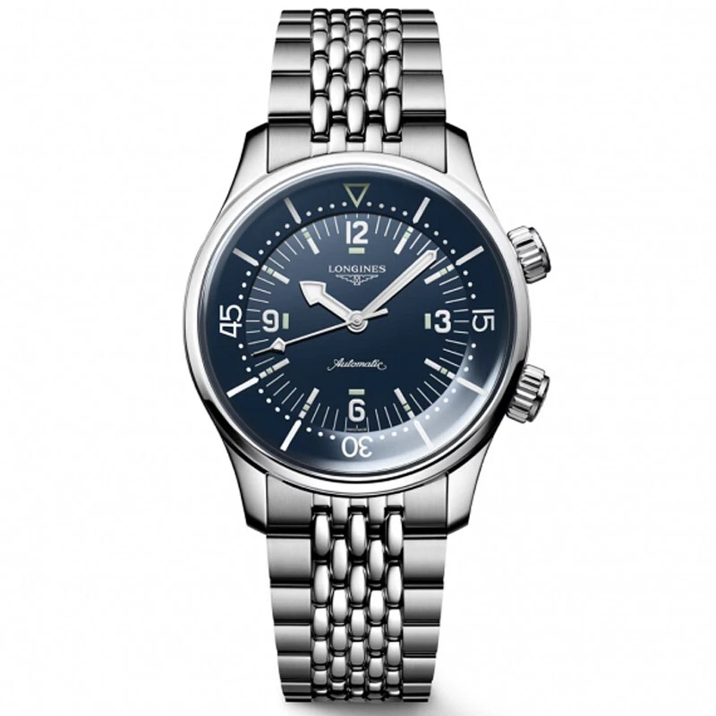 Longines Heritage Legend Diver Blue Dial Auto 39mm Men's Watch L37644907