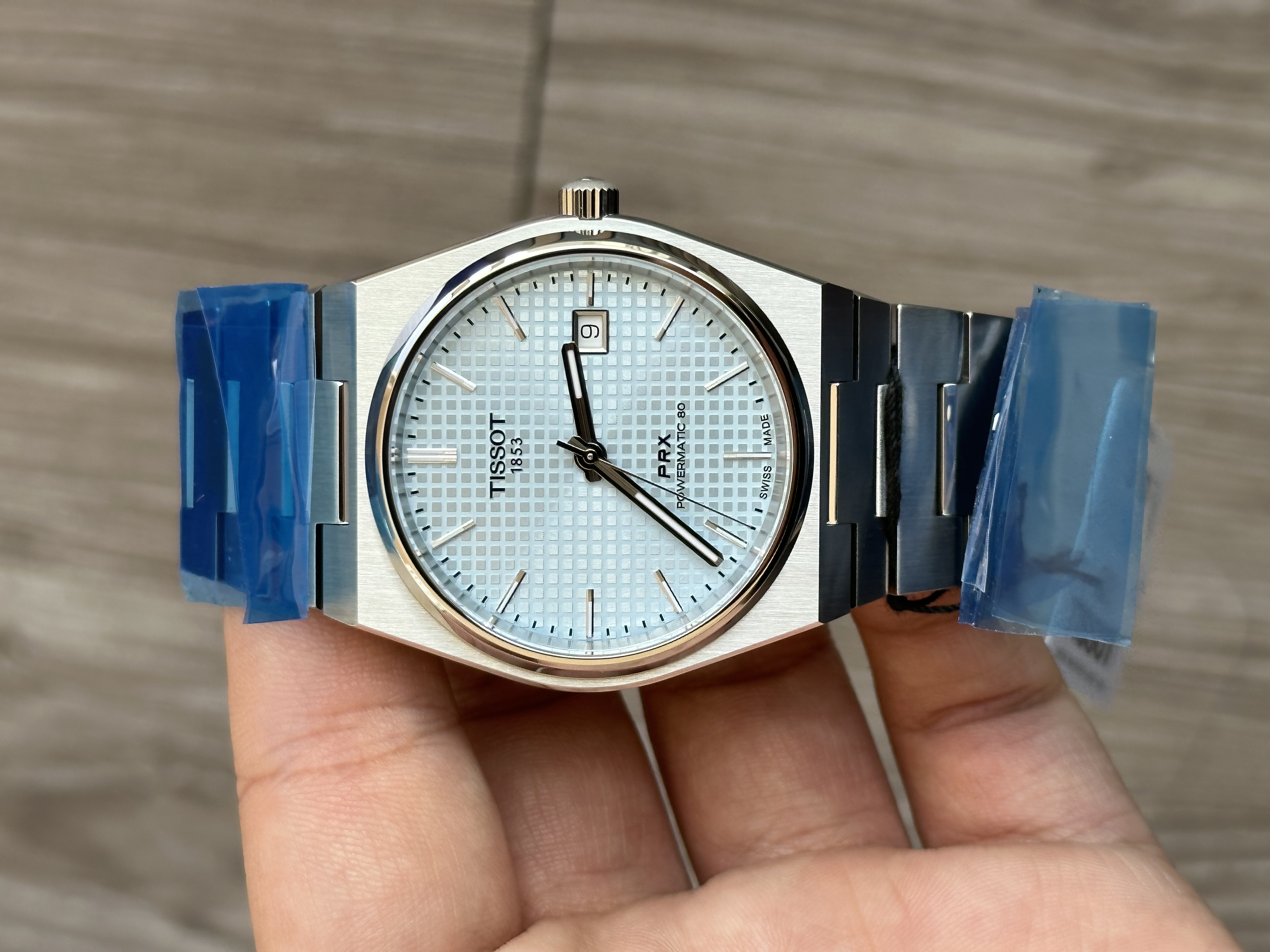 Tissot PRX Powermatic 80 40mm ice Blue Dial Men's Watch T137.407.11.351.00