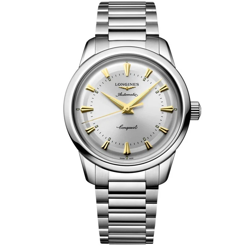 Longines Conquest 38mm Silver Dial Men's Watch L16494726