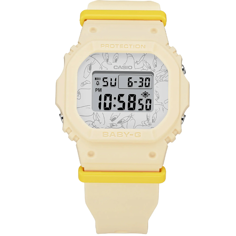 Casio G-Shock Baby-G Looney Tunes Tweety Women's Watch BGD565TW-5