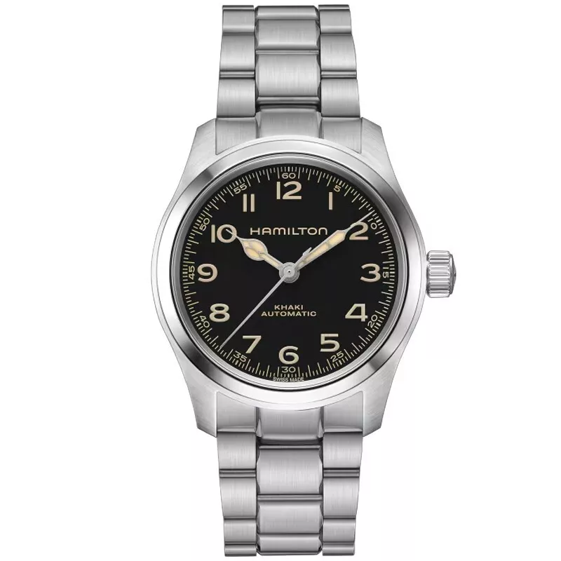 Hamilton Khaki Field Murph Auto 38mm Black Dial Bracelet H70405130