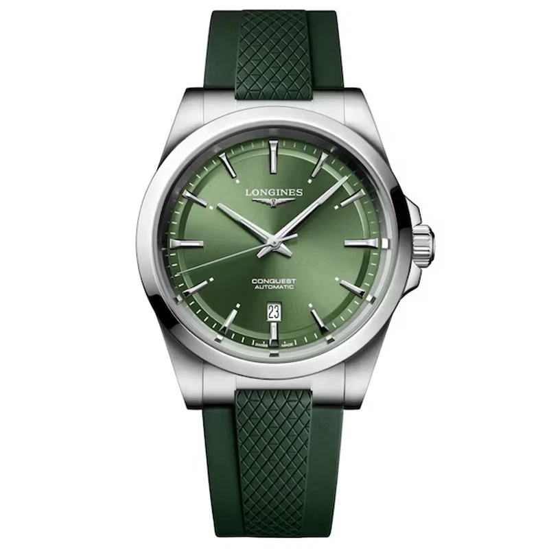 Longines Conquest 41mm Sunray Green Men's Watch L38304029