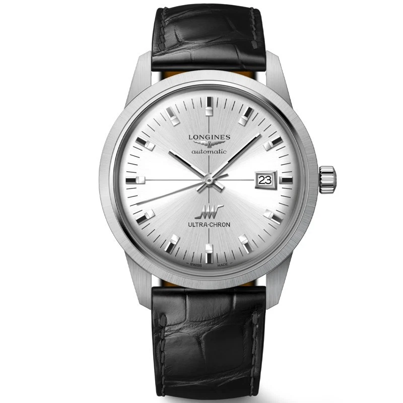 Longines Ultra-Chron Classic 40mm Sunray Silver Men's Watch L29374722