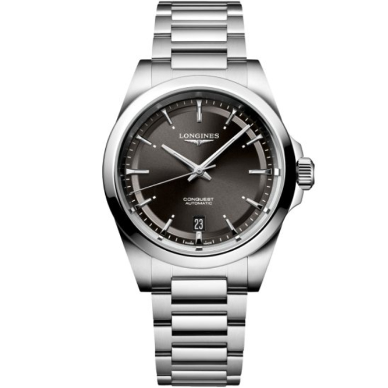 Longines Conquest 2024 38mm Black Dial Steel Men's Watch L37204526
