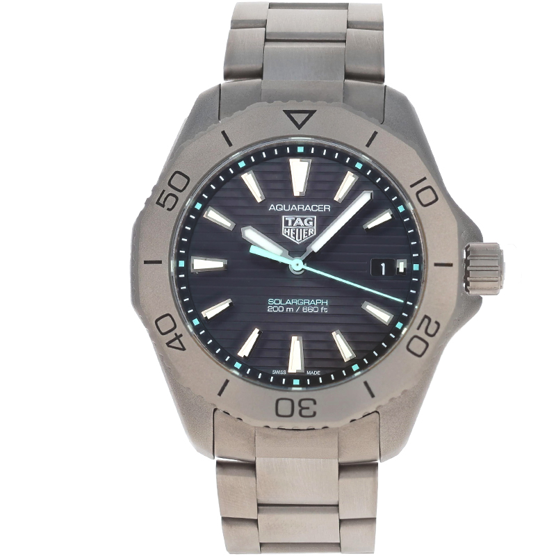 Tag Heuer Aquaracer Solargraph Ultra Light Titanium Men's Watch WBP1180.BF0000