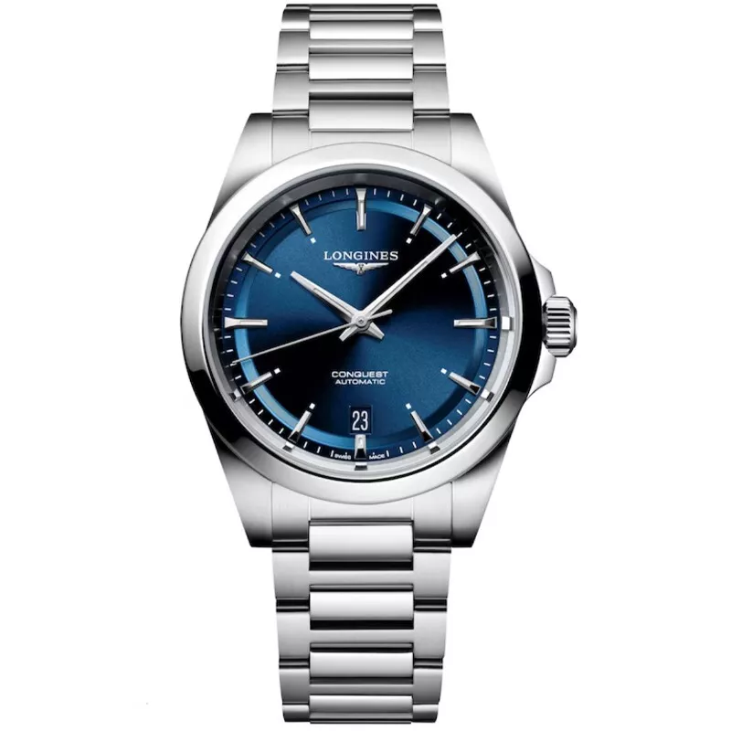 Longines Conquest 2024 38mm Blue Dial Steel Men's Watch L37204926