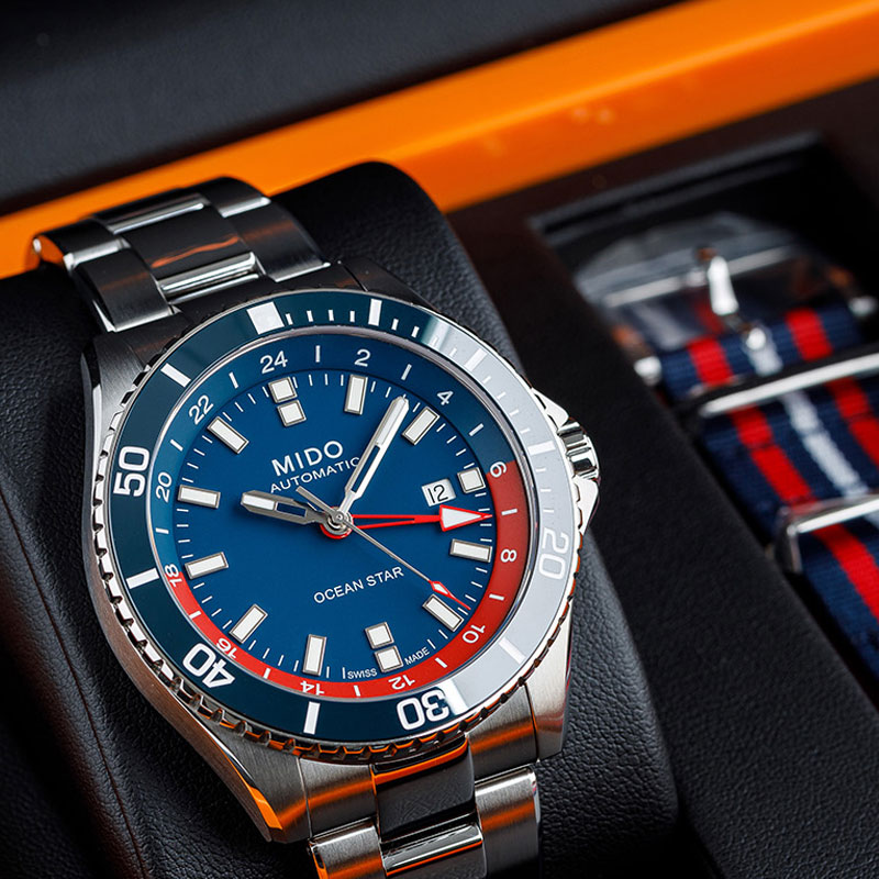 Ocean Star GMT Blue-Red Special Edition Men's Watch M0266291104100