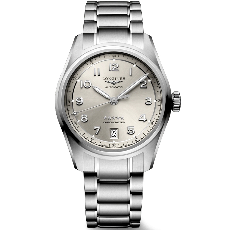 Longines Spirit 37mm Chronometer Champagne Dial Unisex Watch L34104636