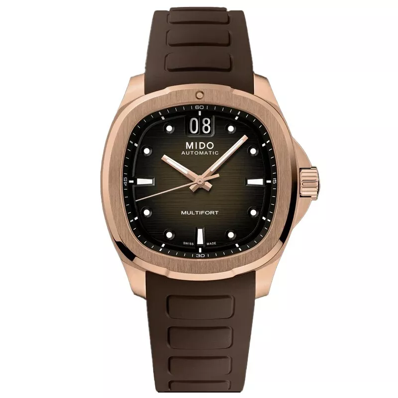 Mido Multifort TV Big Date Chocolate Rose Gold M049.526.37.291.00