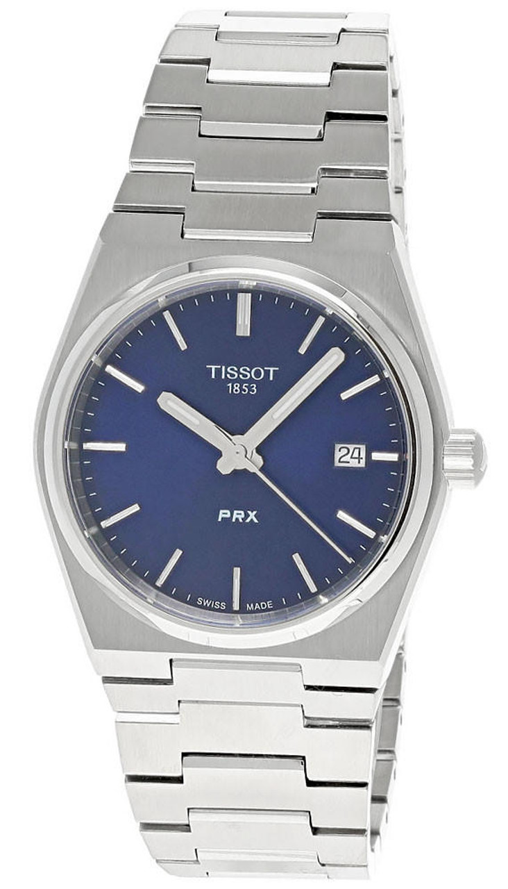 Tissot PRX 35mm Quartz Steel Blue Dial Unisex Watch T137.210.11.041.00 T1372101104100