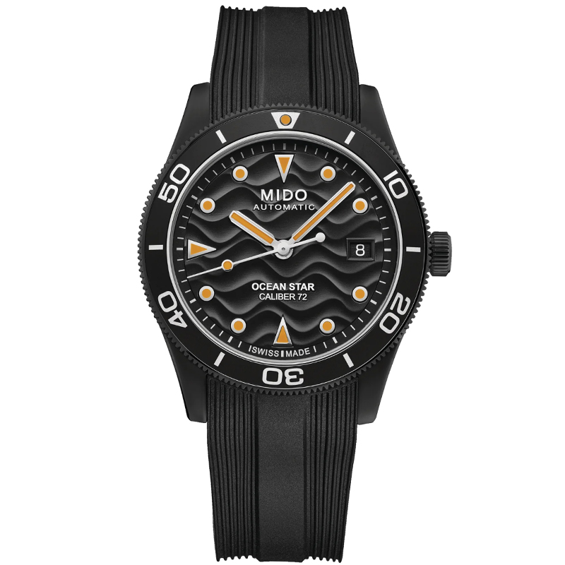Mido Ocean Star 39mm Automatic Black PVD Men's Watch M026.907.37.051.00