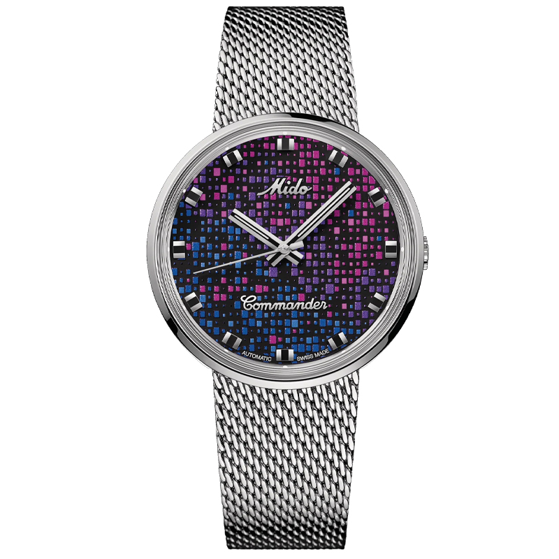 Mido Commander 1959 Pixel Dial Special Edition M84294N711
