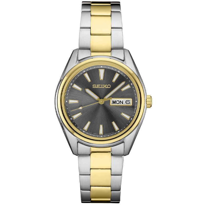 Seiko Quartz Essentials Watch Two tone Women's Watch SUR348