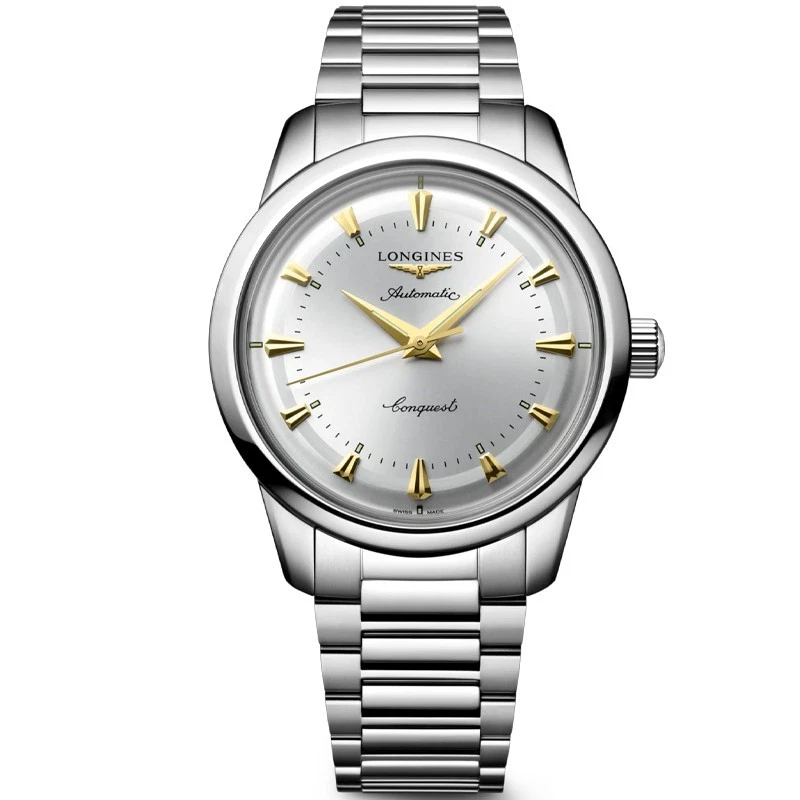 Longines Conquest Heritage 40mm Opaline Ivory Dial Men's Watch L16504726