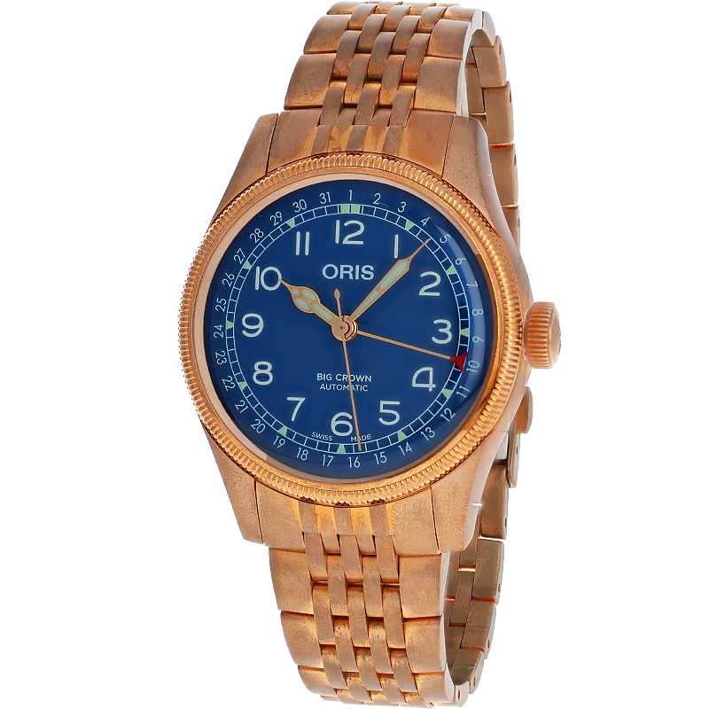 Oris Big Crown Pointer Bronze Bracelet Men's Watch 01 754 7741 3165-07 8 20 01