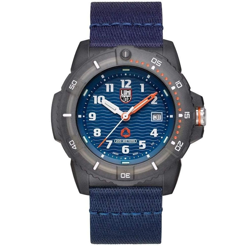 Luminox Tide Recycled Ocean 46mm Blue Dial Men's Watch XS.8903.ECO